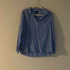 Blue long sleeve shirt